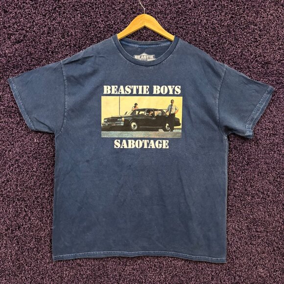 Beastie Boys Sabotage T-Shirt Size Extra Large - Picture 1 of 4